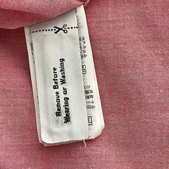 J. Crew Classic Lightweight Button Down Long Sleeve Shirt Men's Size XL - Picture 7 of 9